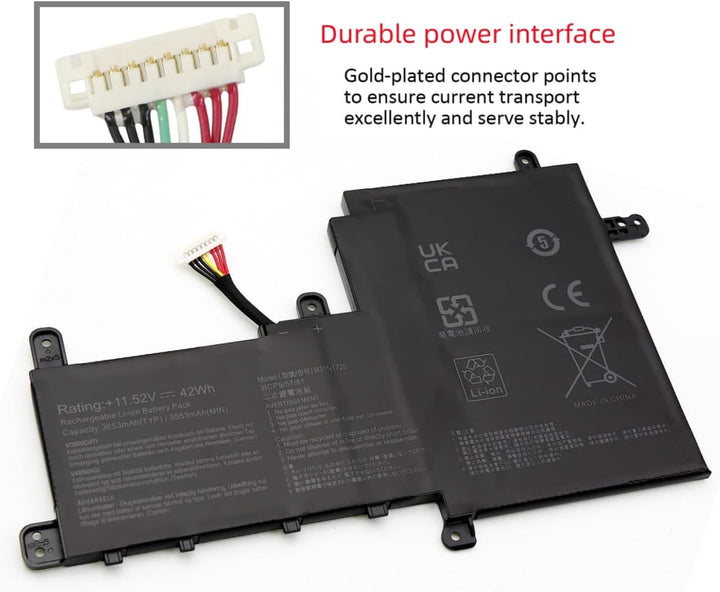 PUGASR B31N1729 Laptop Akku Kompatibel mit ASUS VivoBook S15 S5300F S5300U S5300UN X530FN X530 X530U