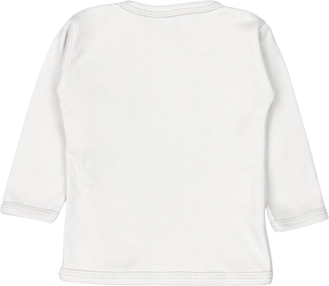 TupTam Unisex Baby Wickelshirt Langarm 5er Pack, 50 Hellbeige Wei&#xDF; Dunkelgr&#xFC;n Jeans Dunkel