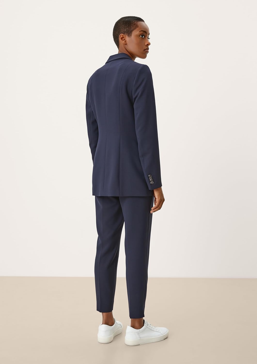 s.Oliver BLACK LABEL Damen Blazer 38 5959 Blau, 38 5959 Blau