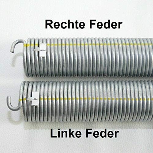 Sattie 1 Stück Torsionsfeder R706 für Hörmann Garagentor, Garagentorfeder, Torfeder, Modern, Klar