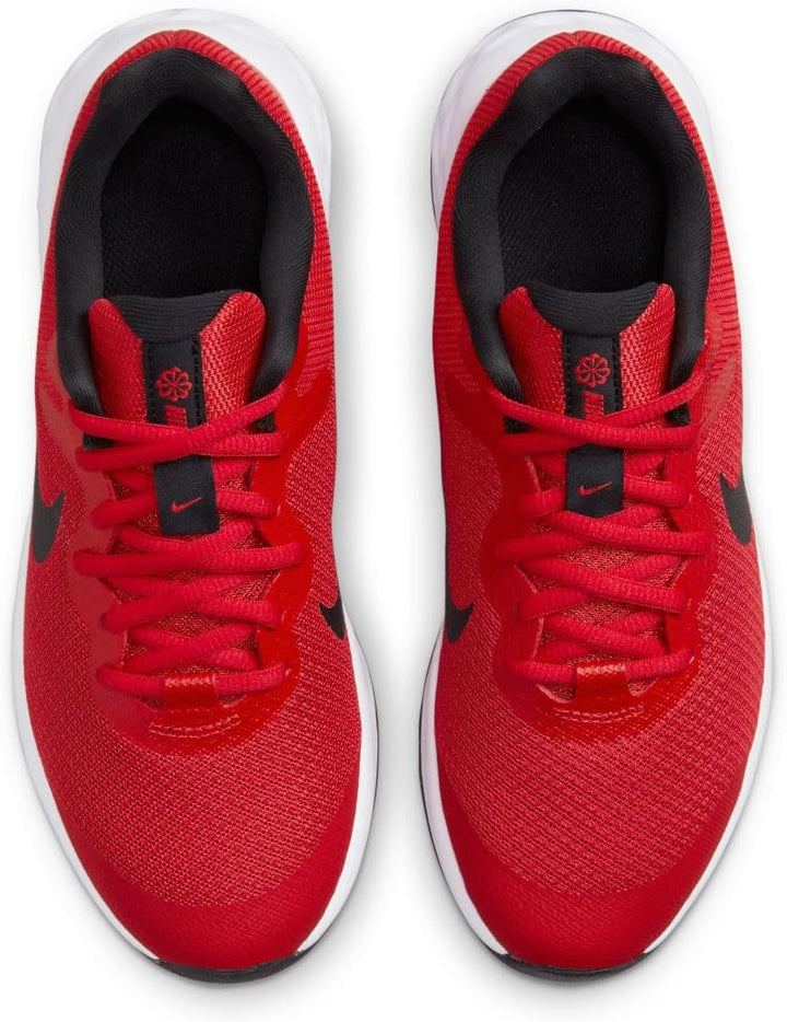 Nike Unisex Kinder Nike Revolution 6 Sneaker 19.5 EU University Red Black, 19.5 EU University Red Bl