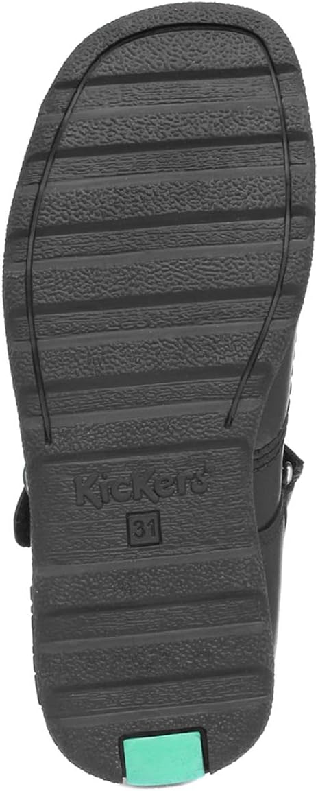 Kickers Mädchen Fragma Pop Slipper 33 EU Schwarz, 33 EU Schwarz
