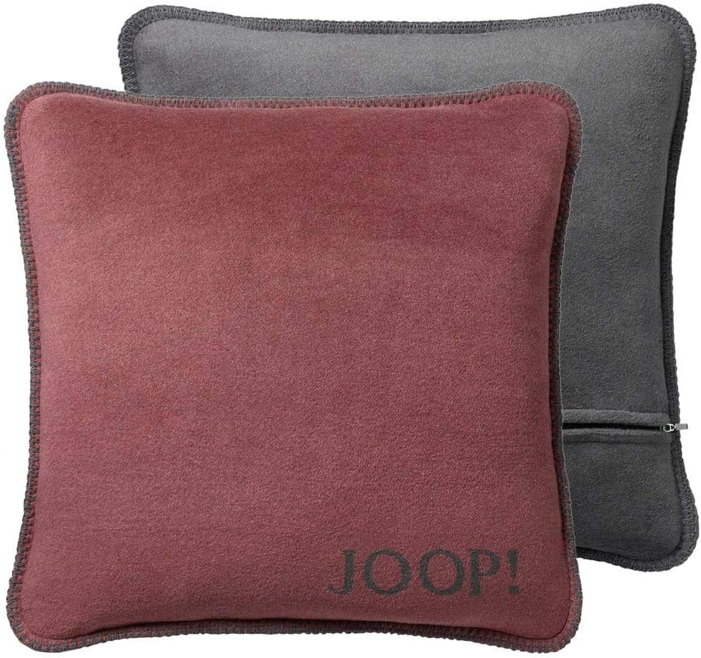 Joop! Uni Kissen Doubleface Violett-Schiefer, 50x50 cm Kissenhülle 50 x 50 cm Violett-schiefer, 50 x