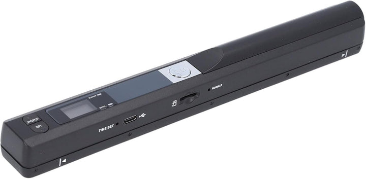 Tragbarer Scanner für A4-Dokumente, 8,27 Zoll HD 900DPI Farb-Handscanner, Pcoket Wand Dokumentenscan