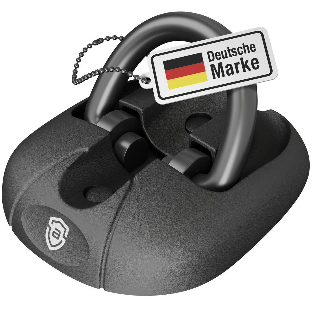 advanSecure® Wandanker Bodenanker | für E-Bike Motorrad und teure Fahrräder | für sicheres Anschlies
