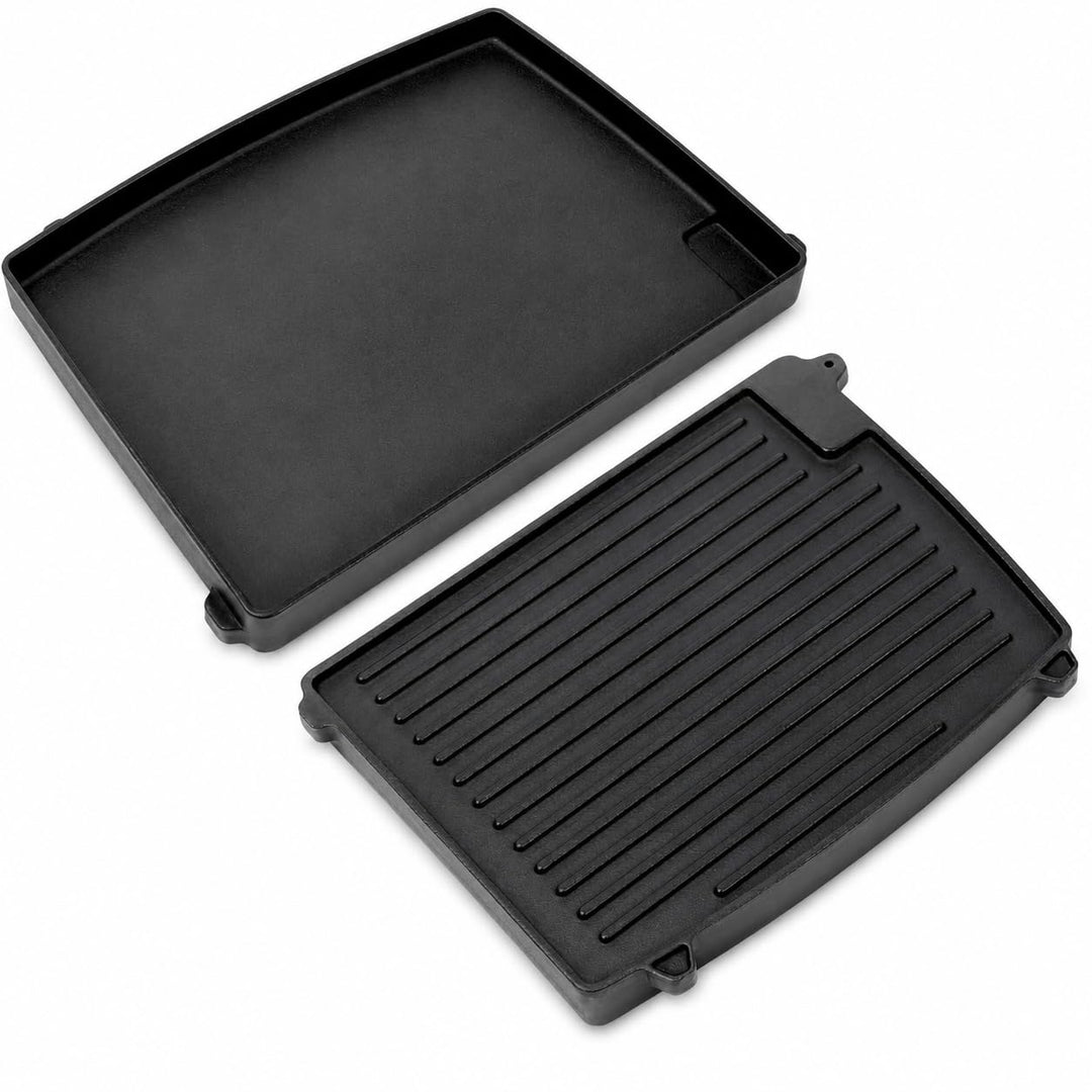 Uniflasy Gusseisen Grillplatte 32 x 24 cm kompatibel mit Enders Urban, Urban Pro, Explorer, Explorer