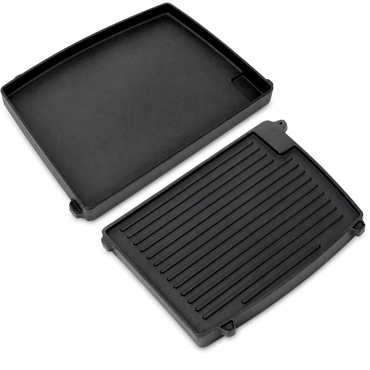 Uniflasy Gusseisen Grillplatte 32 x 24 cm kompatibel mit Enders Urban, Urban Pro, Explorer, Explorer
