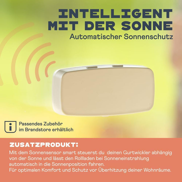 HOMEPILOT - Gurtwickler RolloTron premium smart Power | Elektrischer Gurtwickler mit Display zur beq