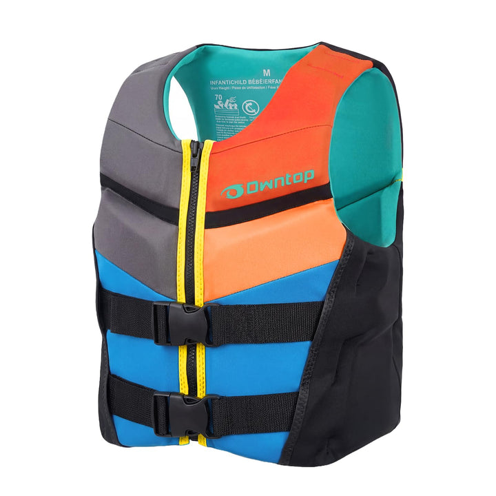 Owntop Schwimmhilfe für Jugend Kinder, Verstellbare Auftriebsweste Unisex, Schwimmweste mit Doppelte