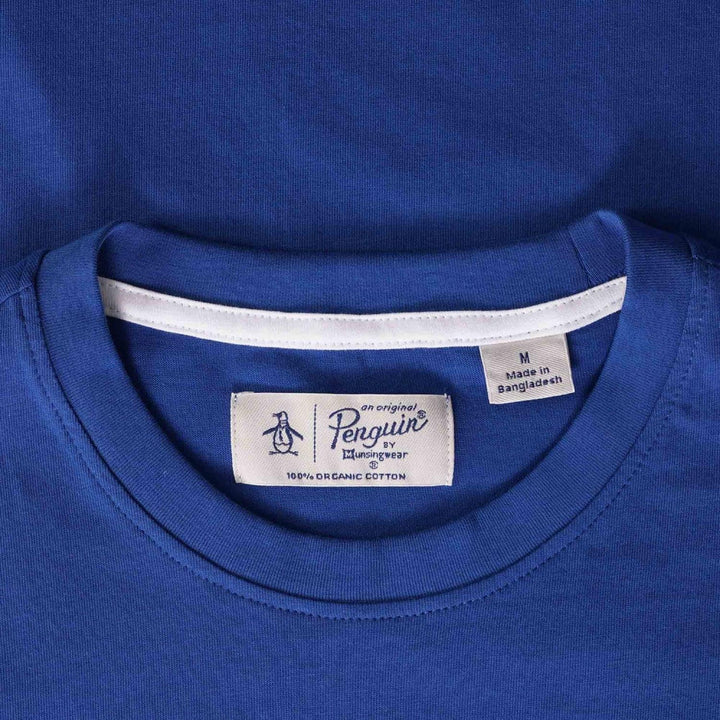 Original Penguin Herren Cont Embro T-Shirt mit Pin-Point-Stickerei, Limoges