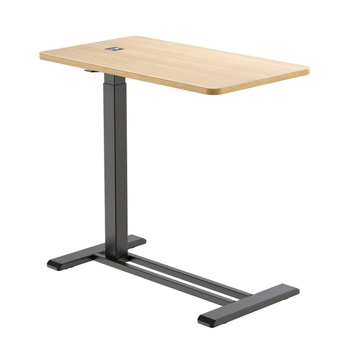 Spacetronik Höhenverstellbarer Beistelltisch mit Rollen, Mobiler Stehpult Höhenverstellbar 66–106 cm