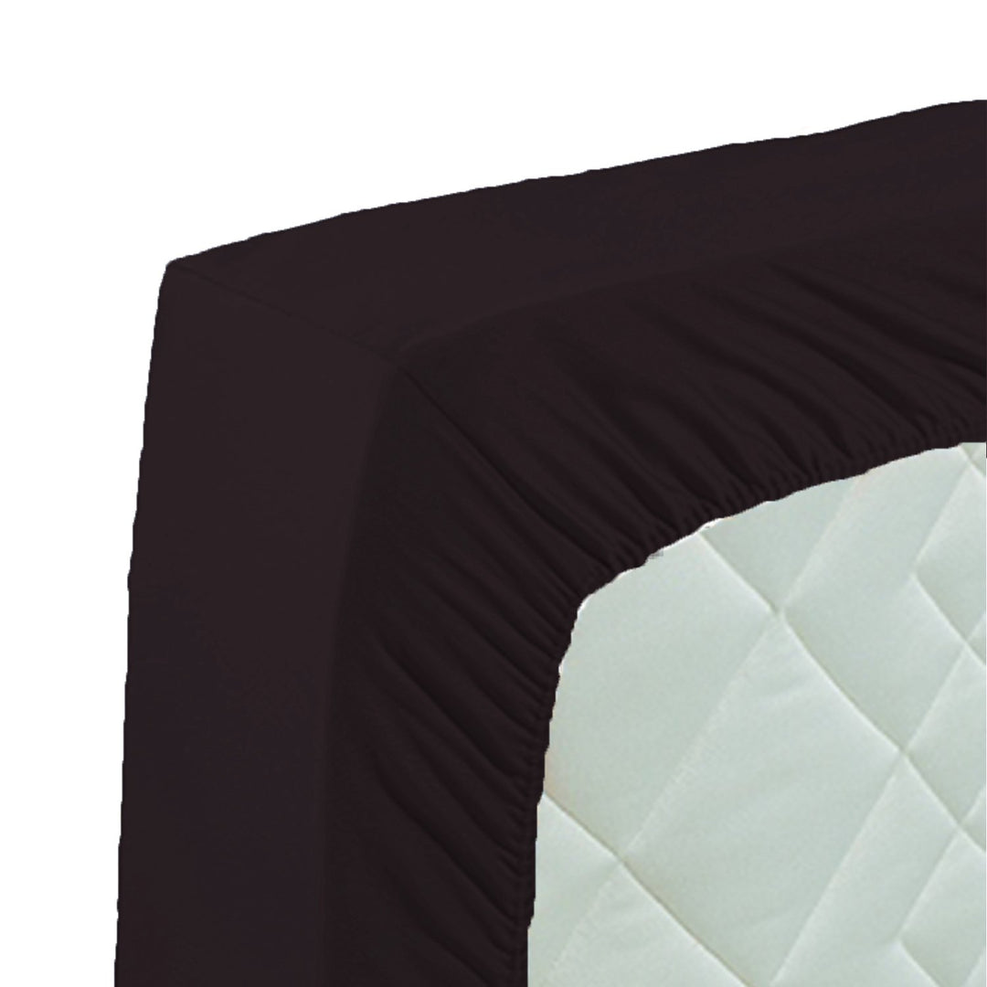 Curt Bauer Spannbettlaken, Schwarz, 140 x 200 cm Schwarz 140 x200 cm, 140 x200 cm Schwarz