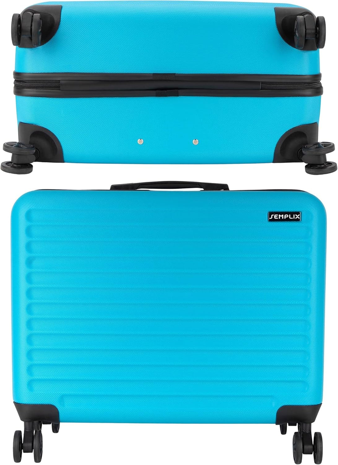 SEMPLIX Nähmaschinentrolley (M/türkis/Hartschale)