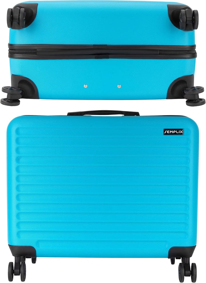 SEMPLIX Nähmaschinentrolley (M/türkis/Hartschale)