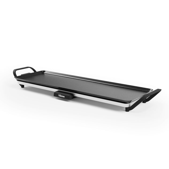 Tristar Tischgrill slim L - Grosse Backfläche von 70 x 23 cm - Einstellbarer Thermostat - Antihaftbe