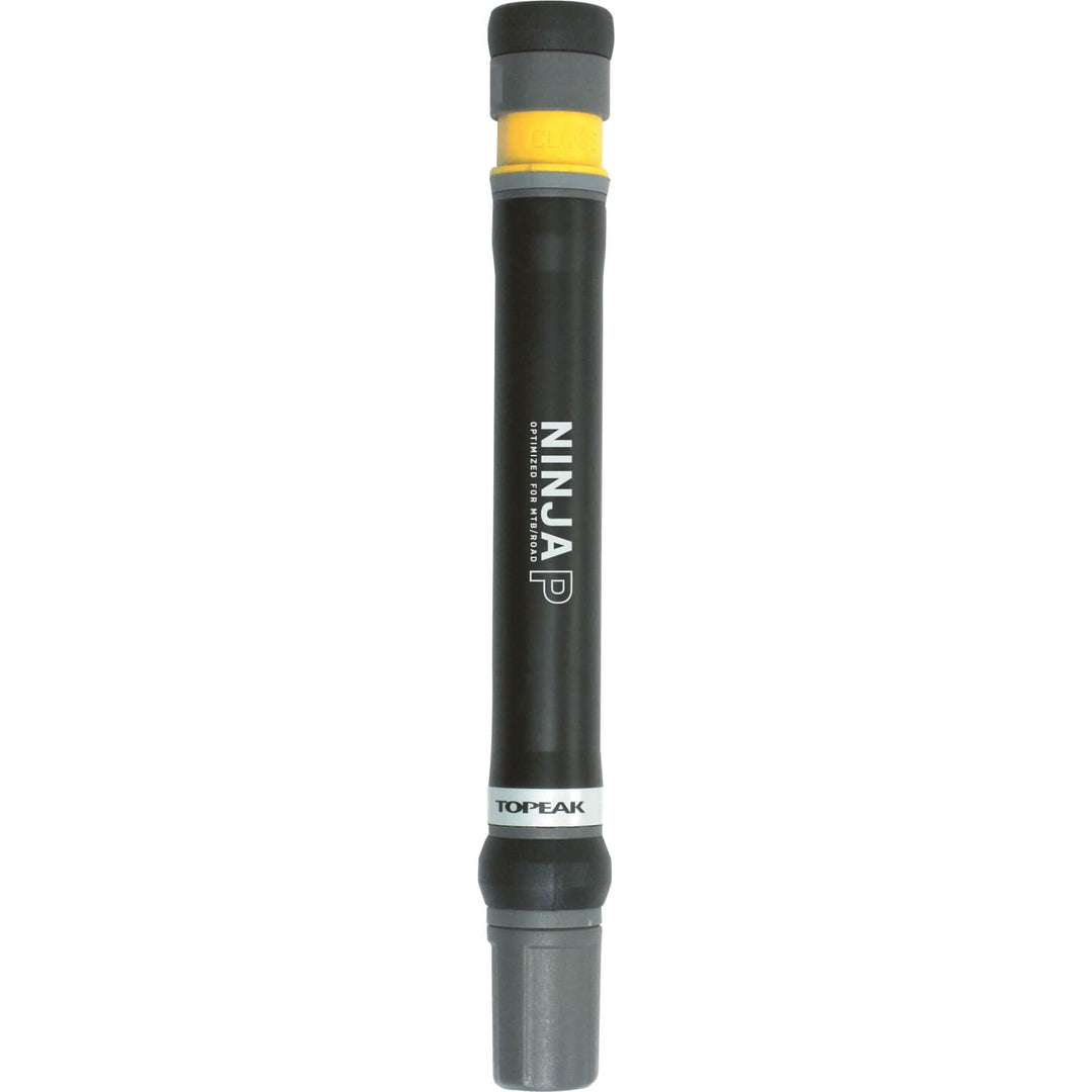 Topeak Unisex-Adult Ninja P Fahrradpumpe (Mini), Black, One Size