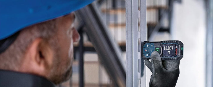 Bosch Professional Laser-Entfernungsmesser GLM 50-23 G (grüner Laser, Neigungssensor, Reichweite: bi