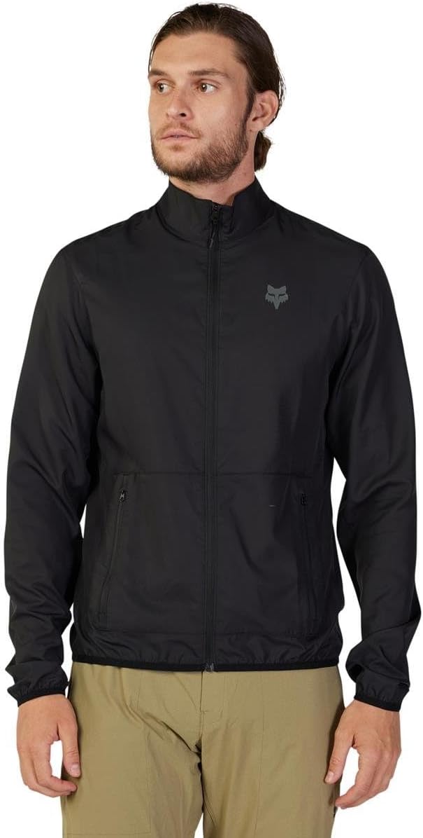 Fox Racing Herren Ranger Wind Jacket Windbreaker S Schwarz, S Schwarz