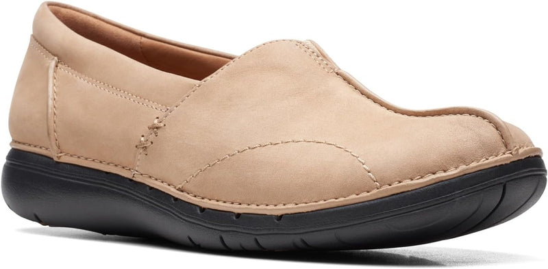 Clarks Damen Un Loop Stride Loafer 39 EU Nougat, 39 EU Nougat