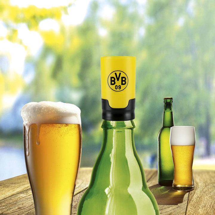 Taste Hero Flaschenaufsatz für Bier 3 Stück Fan-Edition BVB Borussia Dortmund | Macht jede Bierflasc