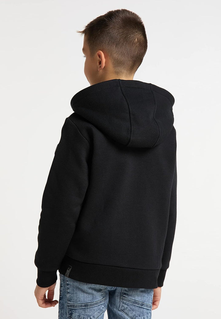 Ragwear HONZA Zip Jungen Sweatshirt 128 Schwarz, 128 Schwarz