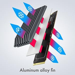 GRAUGEAR | M.2 NVMe & NGFF SSD-Gehäuse | RTL9210B für alle M.2 Länge 2280, 2260, 2242, 2230 | USB 3.