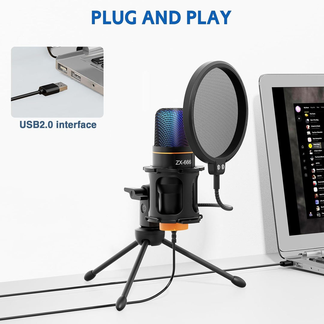 Hoppac USB Mikrofon PC