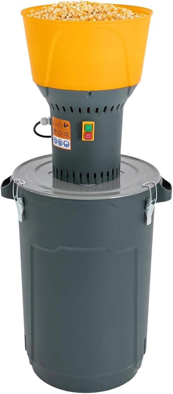 Mühle mit 5 Sieben, 220V Elektrische Getreidemühle Schleifer, Getreidemühle Mühle, für Getreide Mais
