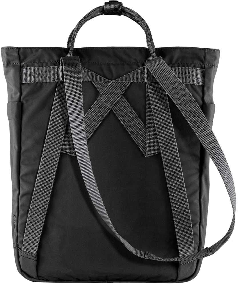 Fjällräven Damen Kånken Totepack Rucksack (1er Pack) Einheitsgrösse Black (23710-550), Einheitsgröss