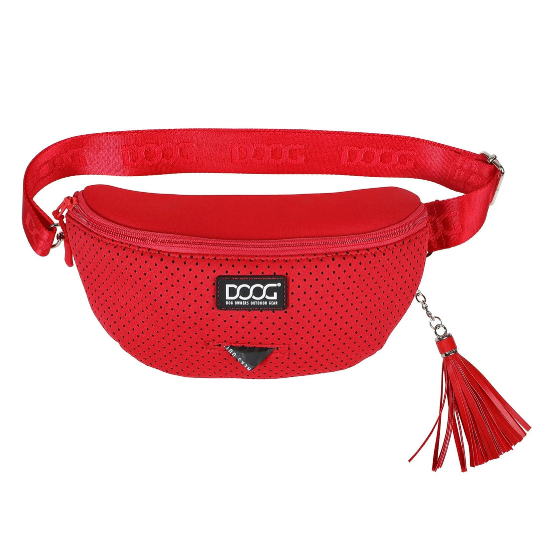 DOOG Neosport Hunde-Gassi-Bauchtasche – wasserdichte Leckerlitasche & Kotbeutelhalter – Freihändige
