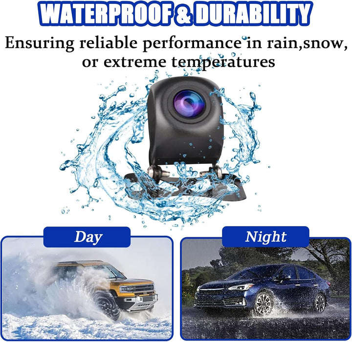 Backup Camera car AHD Rückfahrkamera Kompatibel mit Kttcorlp Radios, Night Vision Waterprof Rückfahr