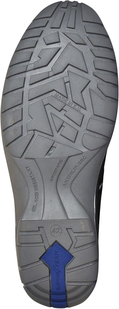 Goodyear G138/3052C Schuhe Spaltleder, Grösse 43, Blau 43 EU, 43 EU