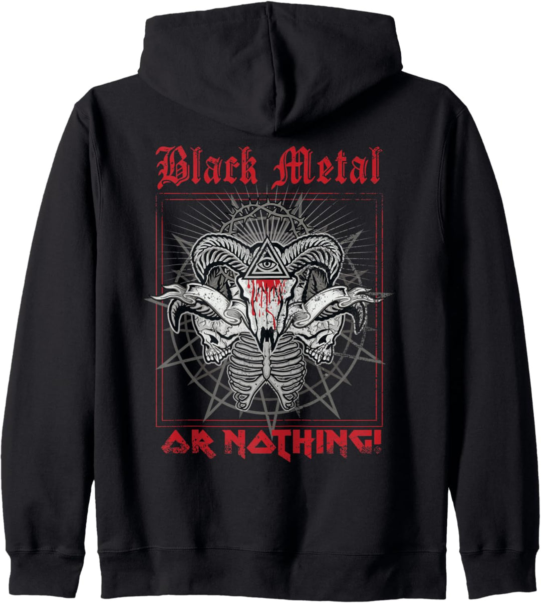 Black Metal Or Nothing I Vintage Black Metal Kapuzenjacke