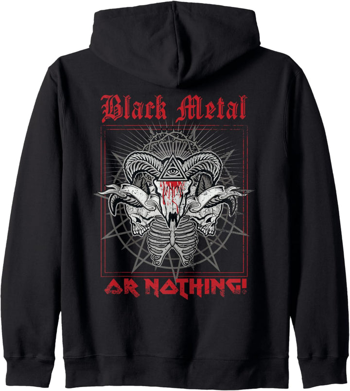 Black Metal Or Nothing I Vintage Black Metal Kapuzenjacke
