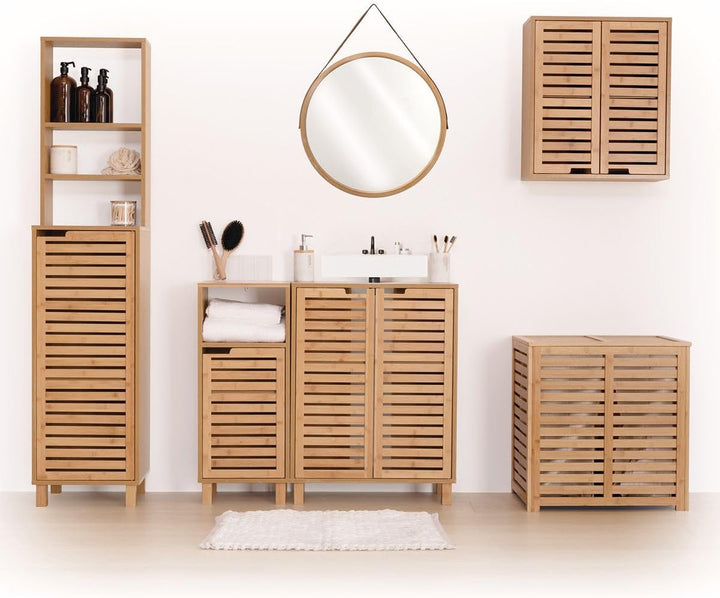 5 five simply smart 5five – Schrank mit 4 Schubladen, Bambus
