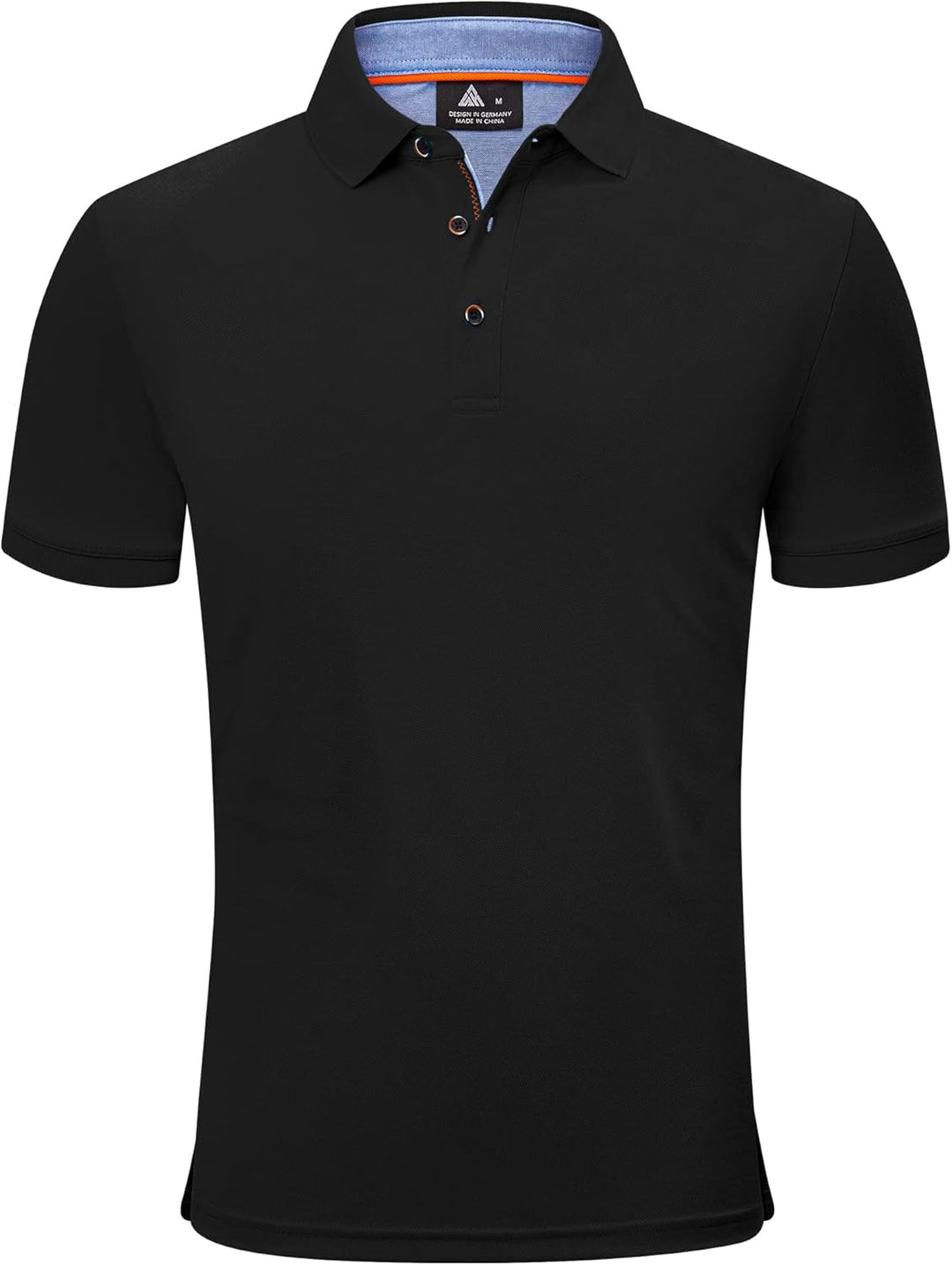 geeksport Herren Poloshirt Kurzarm Tennis Regular Fit Shirt Sport Schnelltrocknend Atmungsaktiv Polo