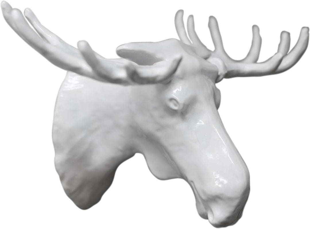 Bosign Wandhaken Elchkopf Weiss, 1