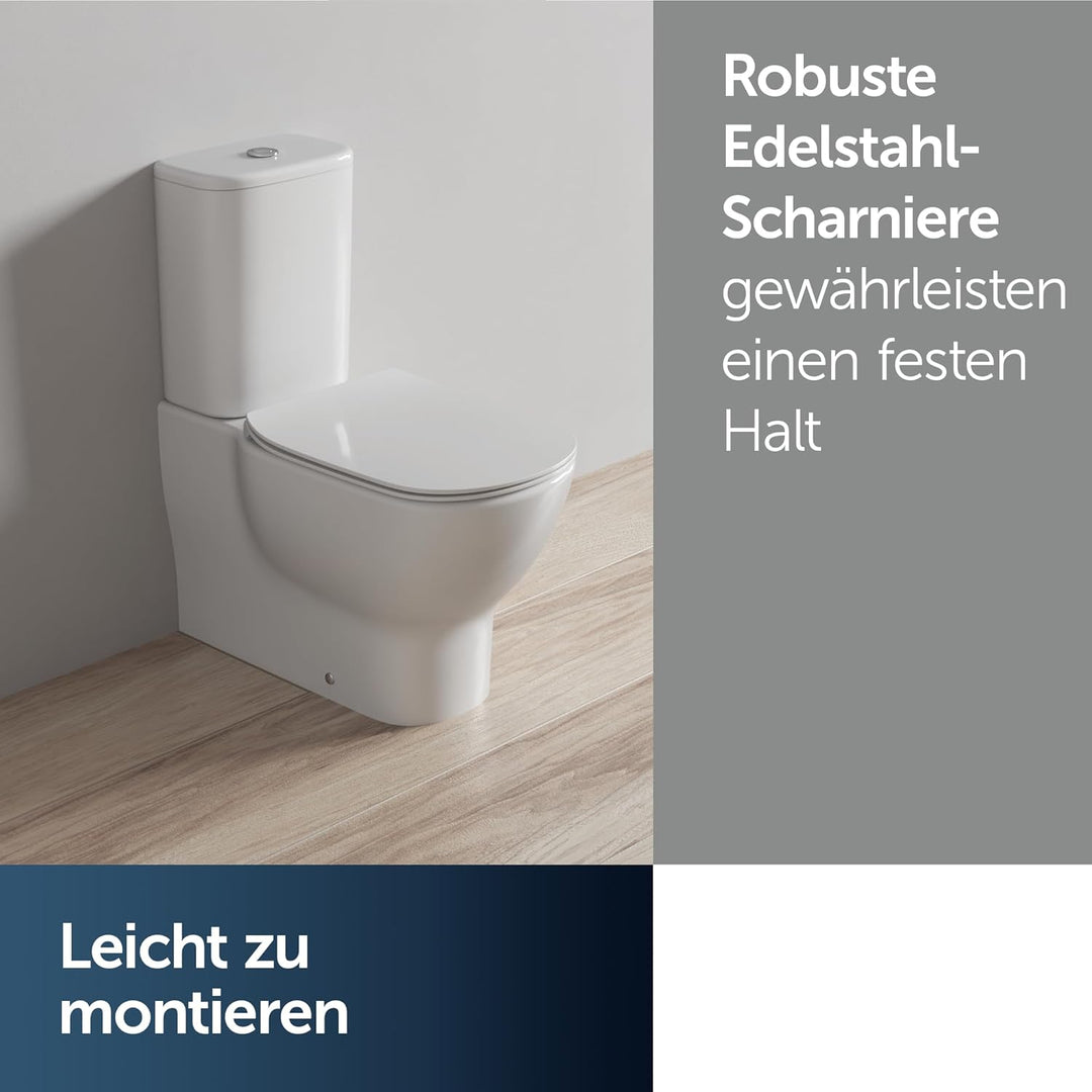 Ideal Standard t352801 Sitz Slim Normale Thesen Normaler Verschluss, Normaler Verschluss