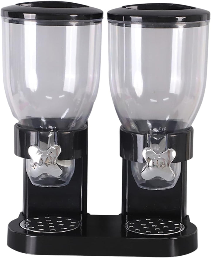 Müslispender - 2 L Doppelter Müslispender Cerealienspender Cornflakes Spender Müsli Dispenser Getrei