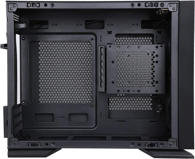 Itek Galaxy 2Q Gehäuse - Itx Mini Tower, 2x12 cm ARGB-Lüfter, 2 x USB3, 2 x Frontpanel, Seitenglas