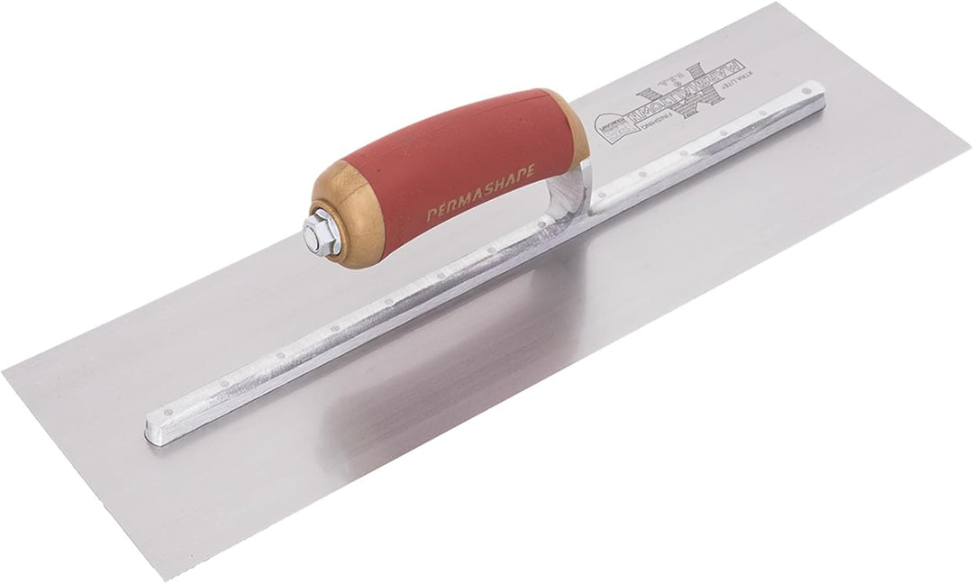 Marshalltown PB165D PermaShape Glättkelle, gebogene Form, aus Carbonstahl, perfekt für Verputzer und