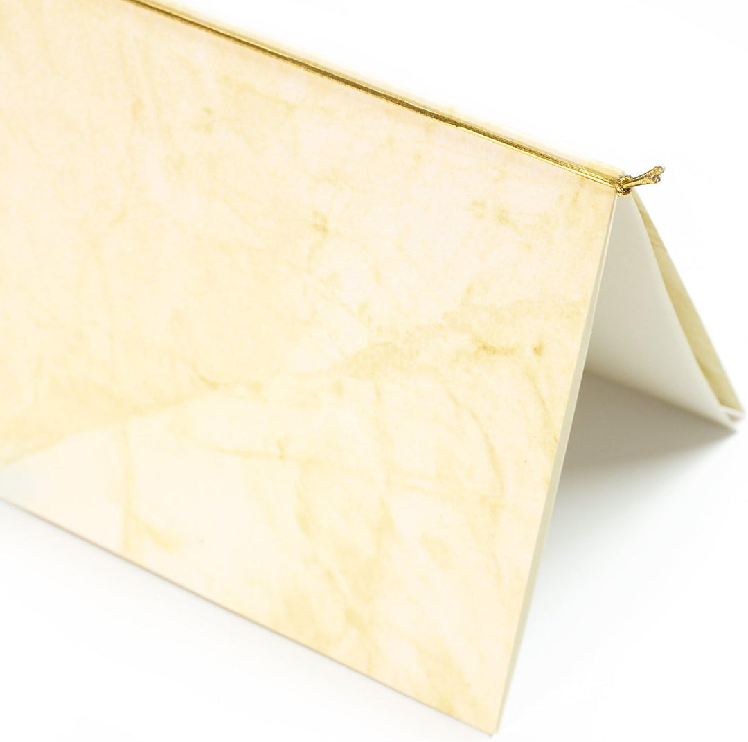 TATMOTIVE PREMIUM Metallic Gummibänder für Einladungskarten, 200 Stück - Gold, 200 Stück