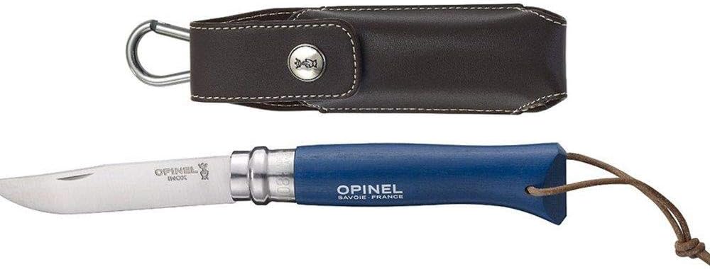 Opinel O001891 Taschenmesser, Edelstahl, blau, One Size