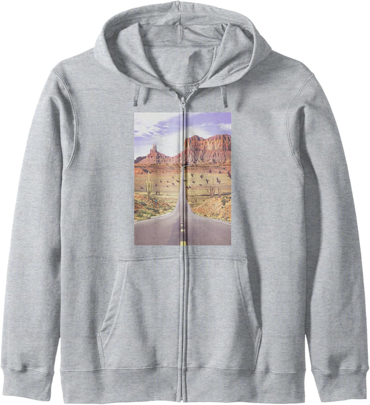 Trendy Desert Road Kapuzenjacke