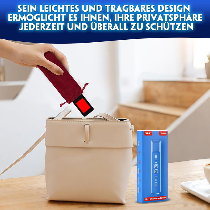 Versteckter Kamera Detektor - Wanzen Detektor - und Abhörgerätedetektor, GPS Tracker Finder, Anti-Sp