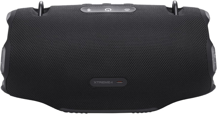 JBL Xtreme 4 Musikbox in Schwarz – Tragbare Bluetooth-Lautsprecher-Box mit tiefem Bass, KI-Sound-Boo