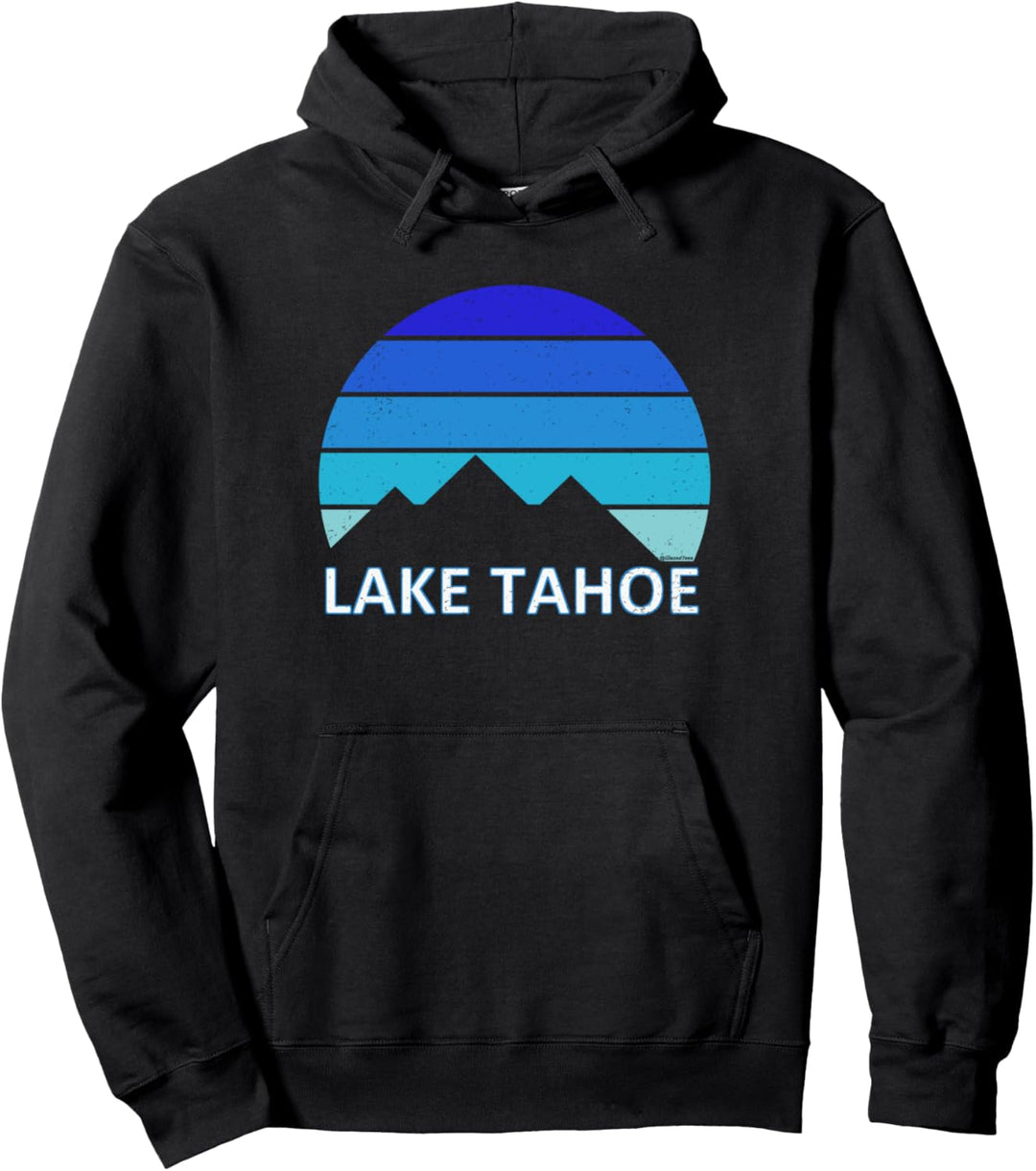 Lake Tahoe Kalifornien Blue Sky Mountains Pullover Hoodie