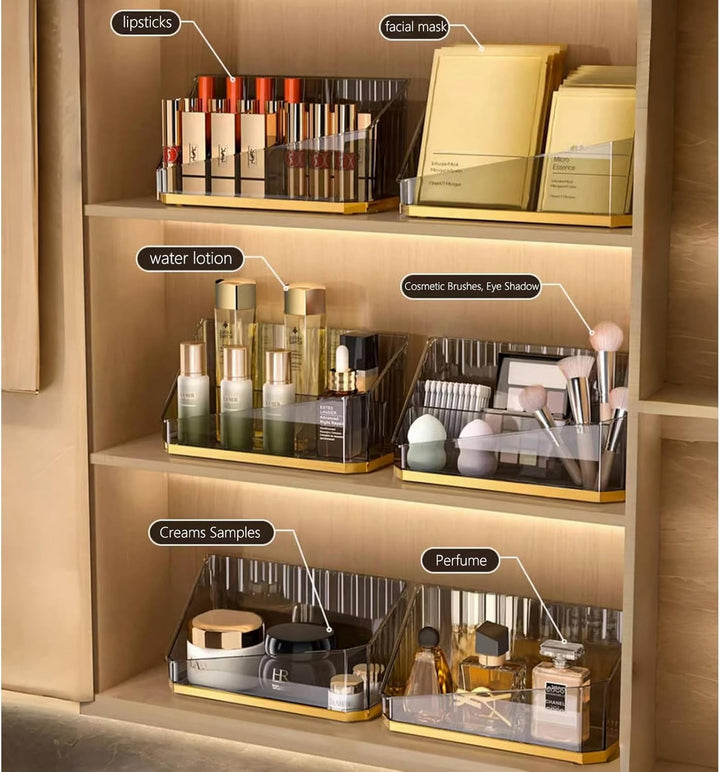 HARLIANGXY Spiegelschrank Organizer Innen, 2 Stücke Badezimmerschrank Aufbewahrung Box, Kunststoff M