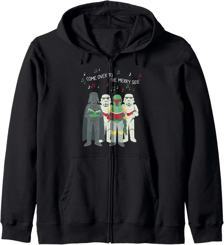 Star Wars Christmas Come Over To The Merry Side Carolers Kapuzenjacke