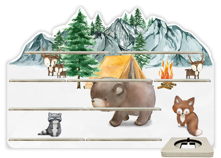Farbklecks Collection Musikboxregal Wildlife